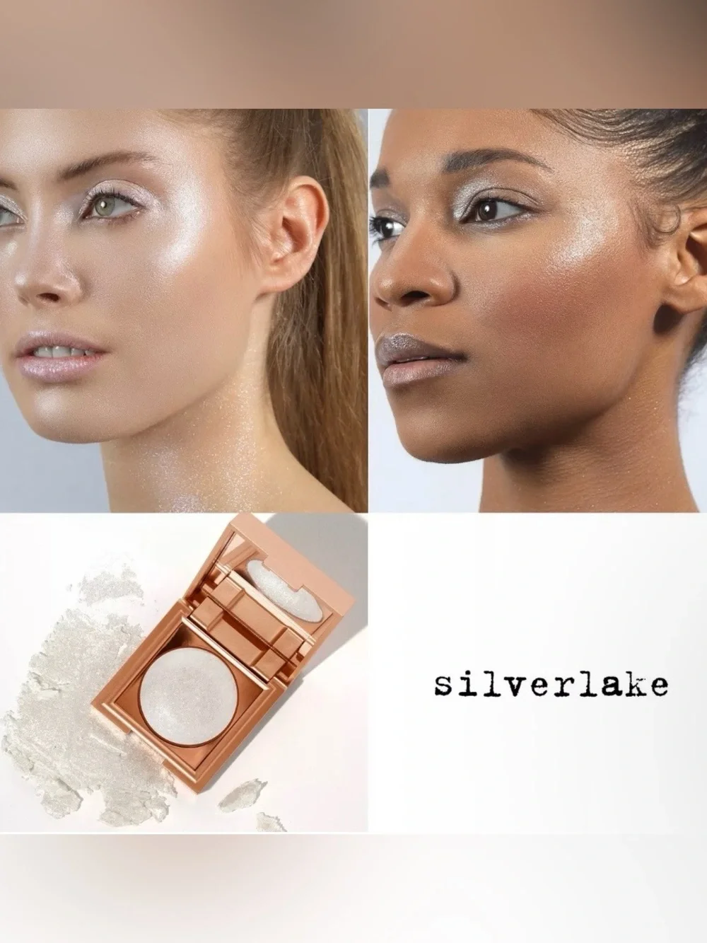 Stila Heaven's Dew All Over Glimmer Silverlake glossy white pearl